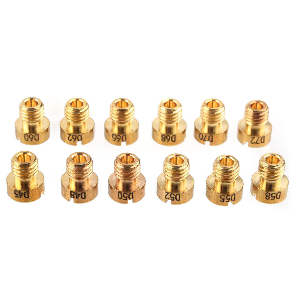 12x 5mm Replacement Carburetor Carb Main Jets Fit #45-#72 Fit Dellorto sha phbg Q