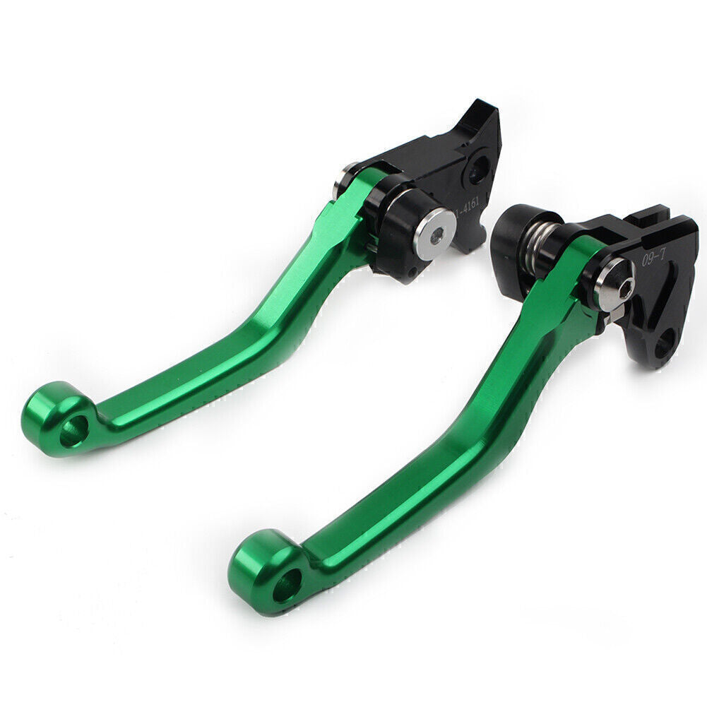 CNC Disc Brake Clutch Levers Pivot Fit for Yamaha TTR125L/LE/LW 2000-2020 GREEN po