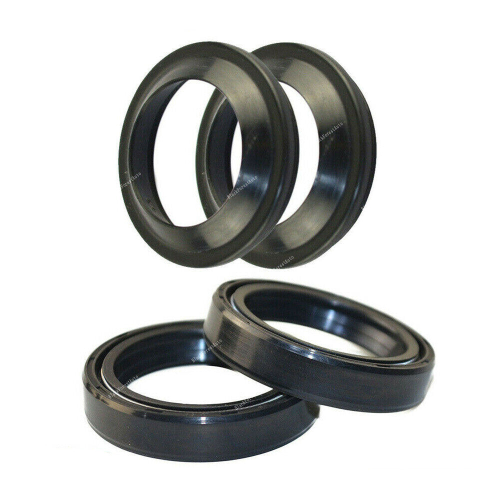 Front Fork Damper Shock Absorber Fork Dust Oil Seal Kit 43x55x11 For Universal Q