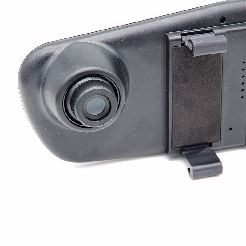 Car Vehicle 2.4 Rearview Mirror Camera Dash Cam DVR Recorder Driving Recorder