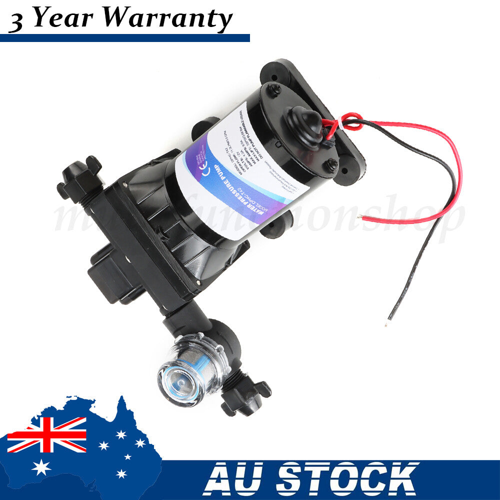 4008-101-A65 Fit For Shurflo Auto RV Camper 12V All Black New Water Pump 3 GPM Q