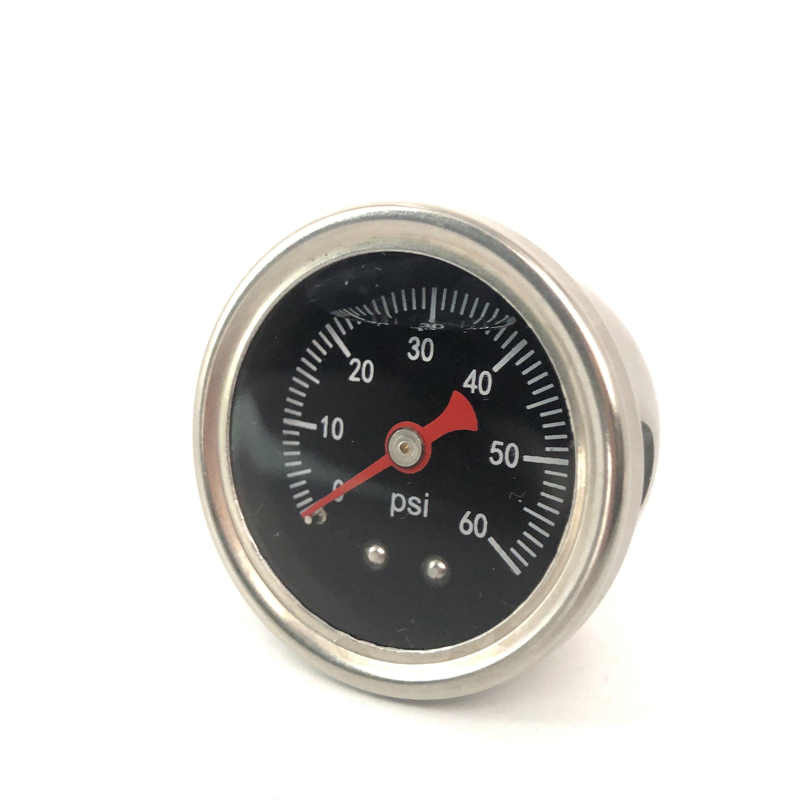 Universal Fuel Pressure Regulator Gauge 0-60psi Liquid 1/8 NPT Oil Pressure