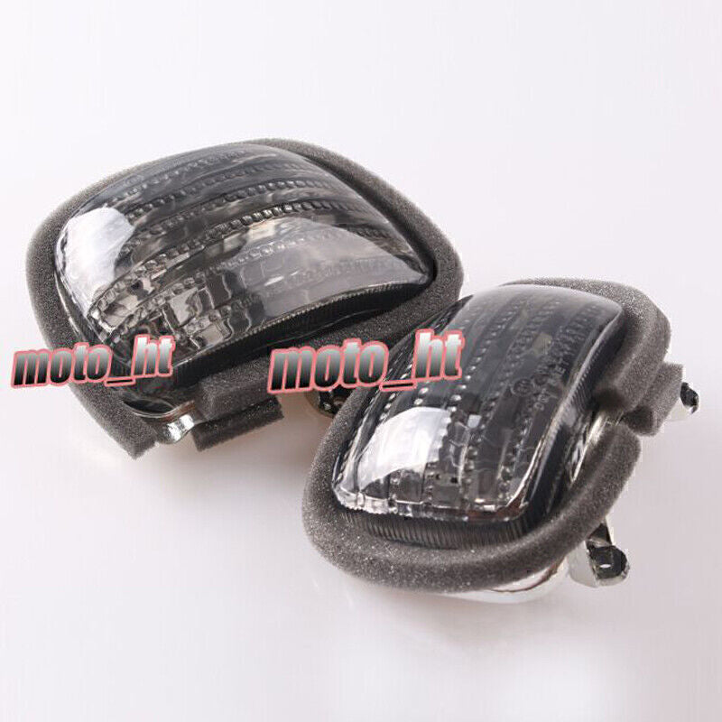 Smoke Front Turn Signal Light Lens Cover for HONDA GL1800 GOLDWING 2001 2002-10 Q