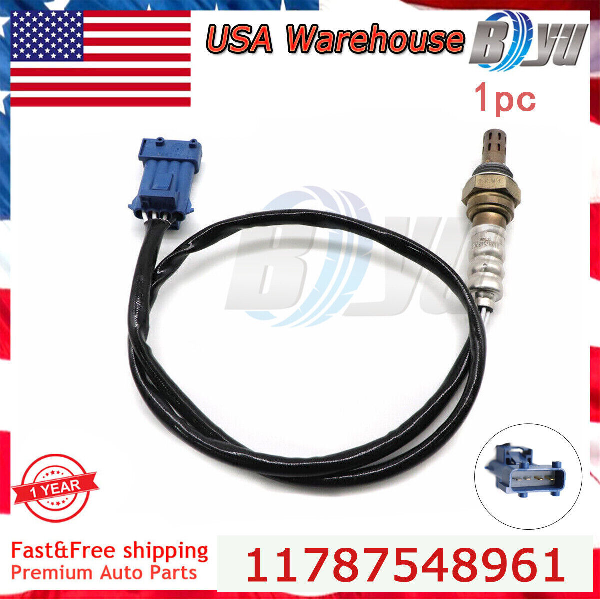 Downstream 11787548961 Oxygen O2 Sensor for Mini Cooper R55 R56 R57 1.6L-L4