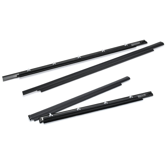 L+R Molding Trim Weatherstrip Window Door Belt Seal For 2001-2007 for Toyota Sequoia