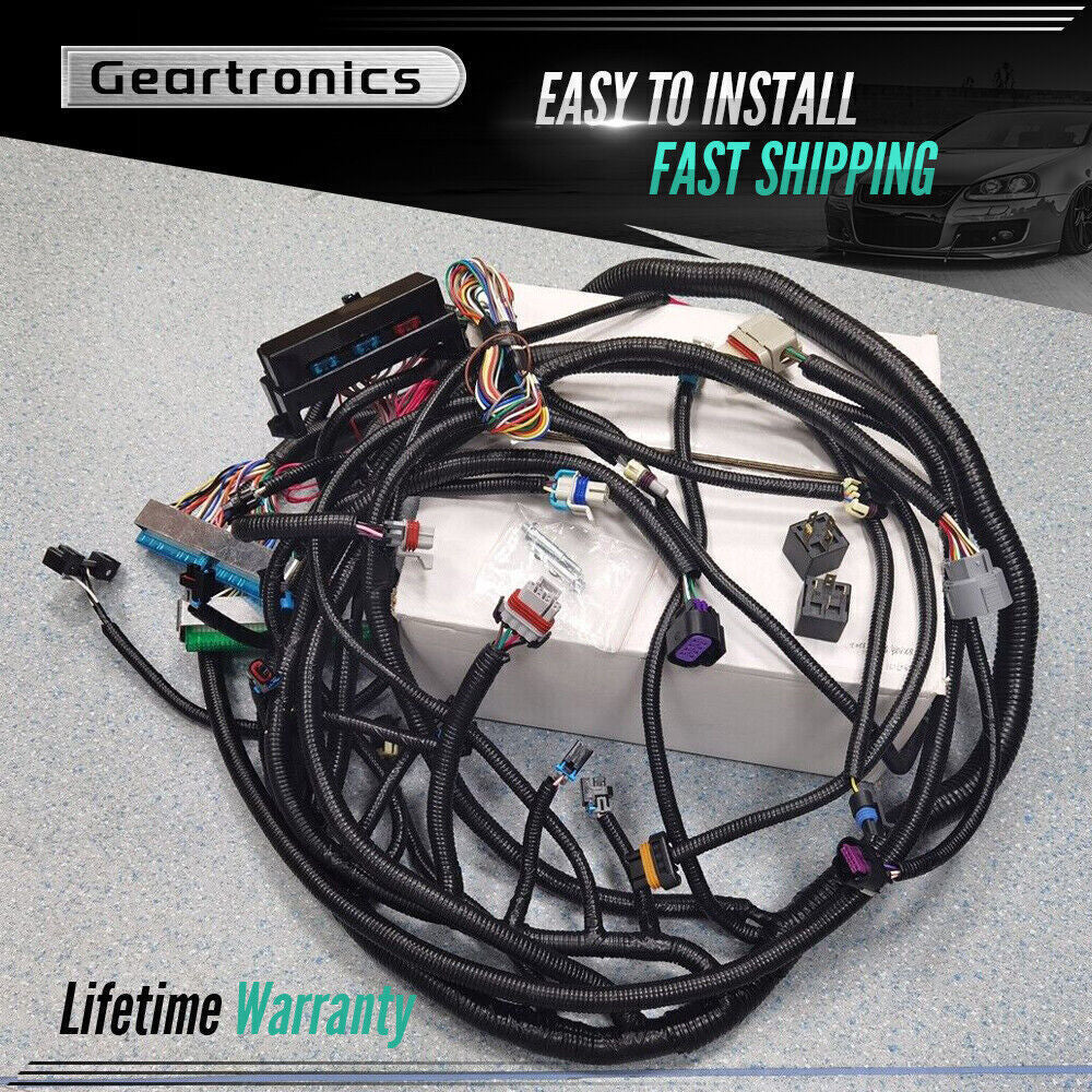 03-07 LS Vortec Standalone Wiring Harness Drive By Wire 4L60E 4.8 5.3 6.0 DBW U!