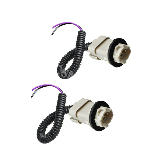 Fit for Ford Excursion 2000-2005 License Plate Light Socket Wiring Harness Plugs Q