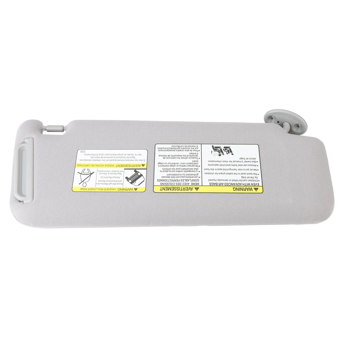 74310-35A91-B1 7431035A91B1 Left gray sun visor suitable for 2010-2023 Prado. n