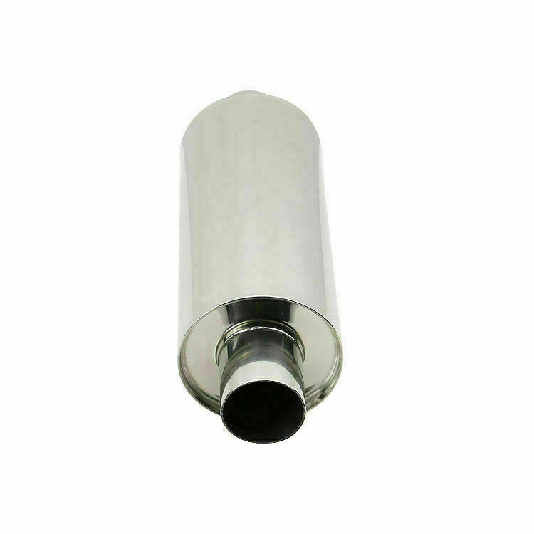 3in 3 Resonnator 4.5inch Body Exhaust Deep Voice Tip Universal Muffler 400mm