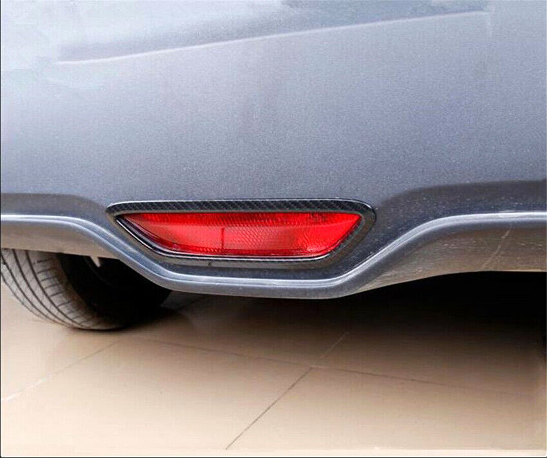 for Hyundai Sonata 2020-2023 Carbon ABS Rear Fog Light Lamp Frame Cover Trim New v