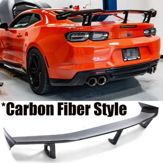Carbon Fiber Rear Wing Trunk Spoiler for Chevy Camaro 2016-2022 ZL1 1LE Style n