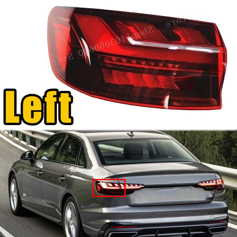 1Pcs Rear LED Tail Lamp Brake Warning Light Left for Audi A4L A4 B9 2020-2023