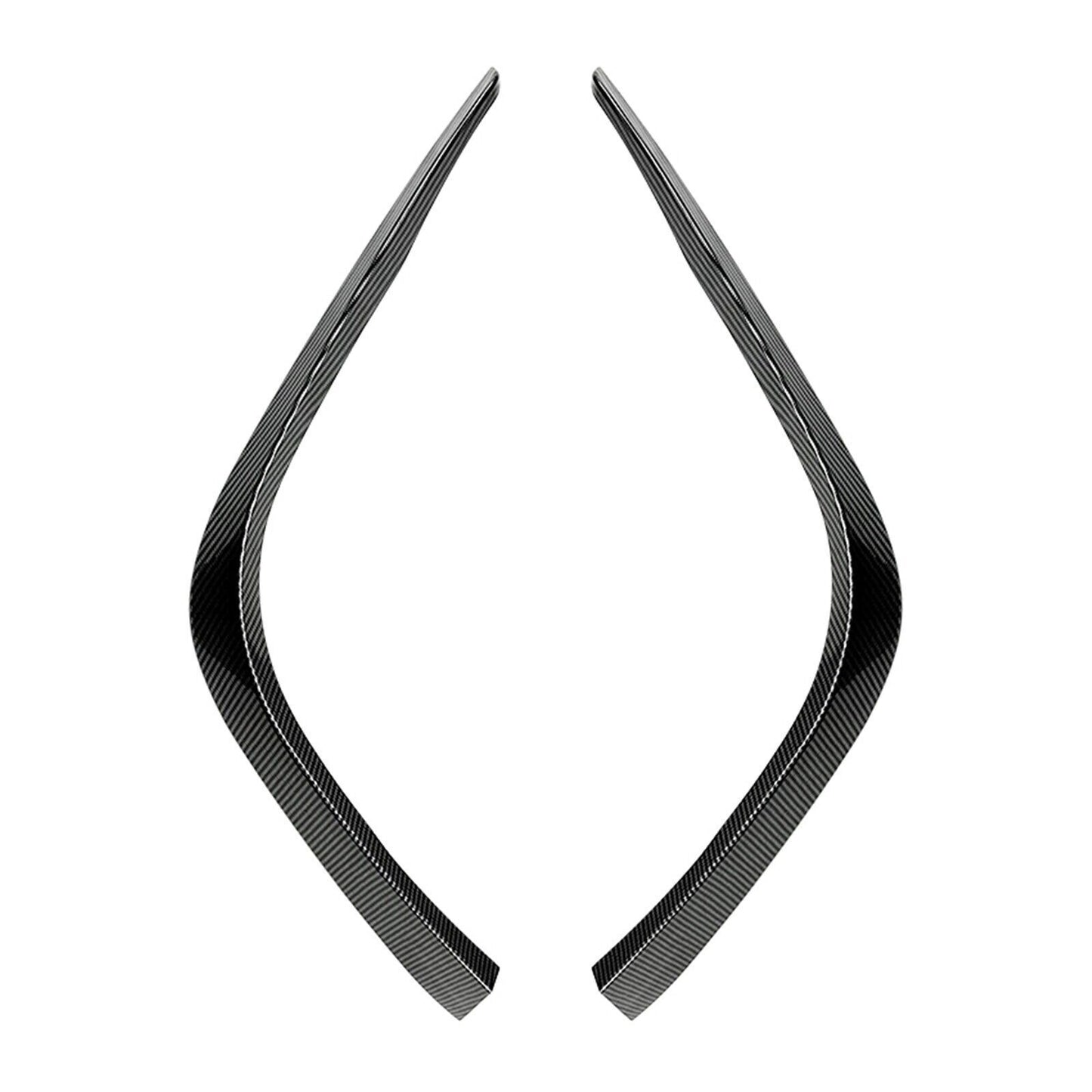 Front Side Air Vent Fog Light Spoiler Trim for Camry SE XSE 2018-2020 2x n
