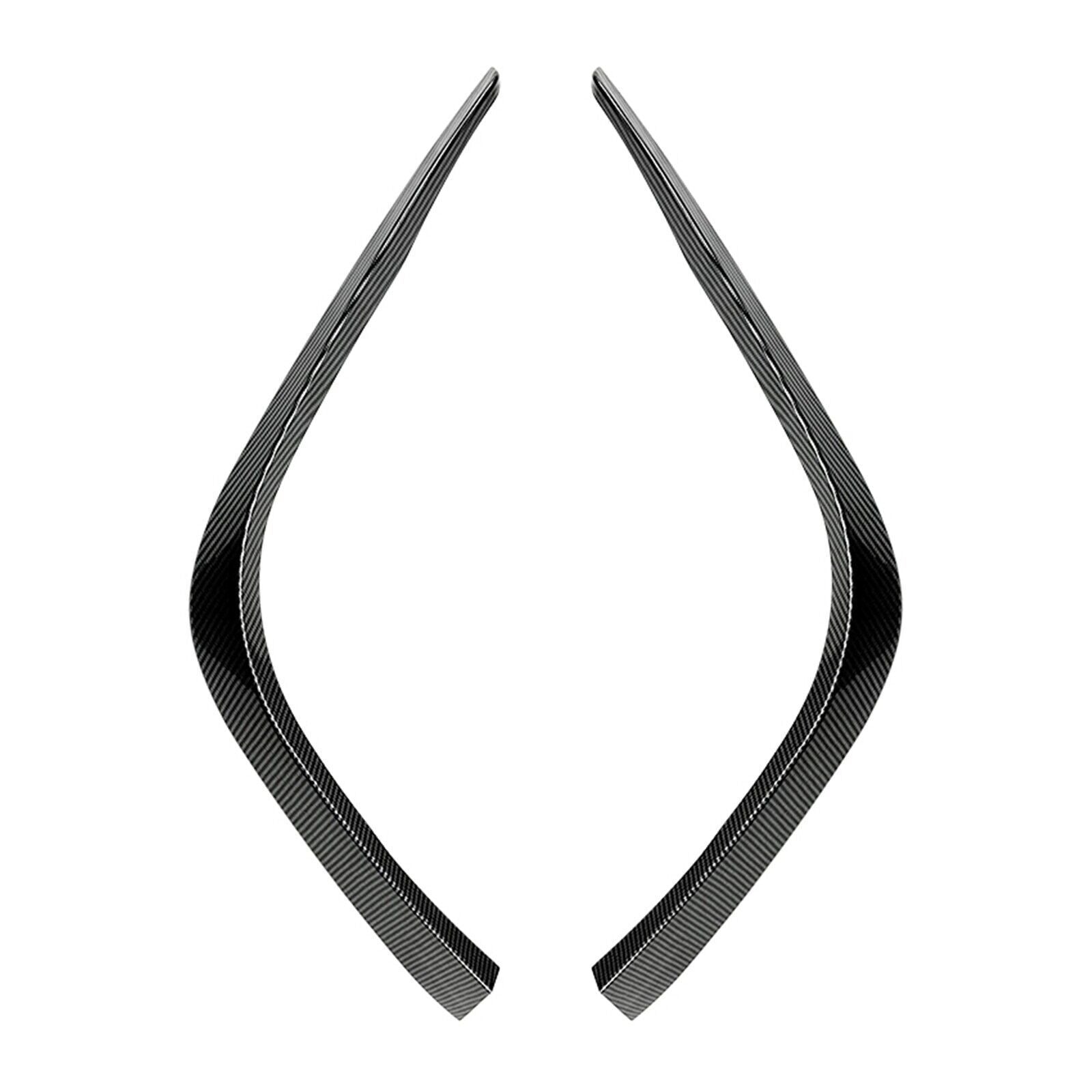 Front Side Air Vent Fog Light Spoiler Trim for Camry SE XSE 2018-2020 2x n