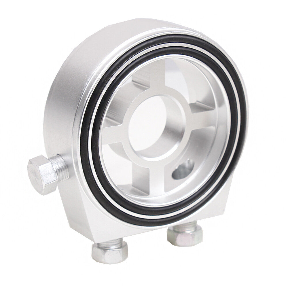 M20X1.5 Temp Pressure Cooler Gauge Sandwich Plate Adapter Sensor Oil Filter Q