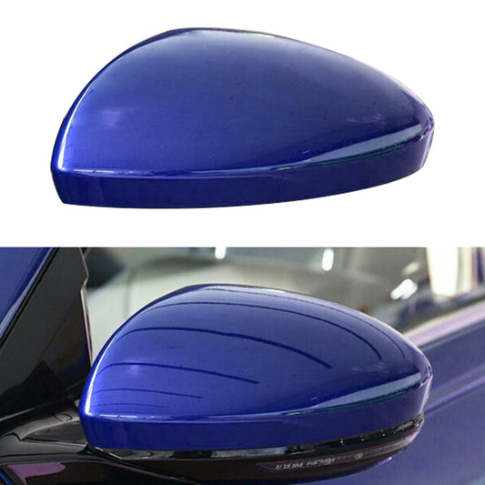 Blue Left Side Rearview Mirror Cap Cover Fit for Altima 2019-2022 Car v