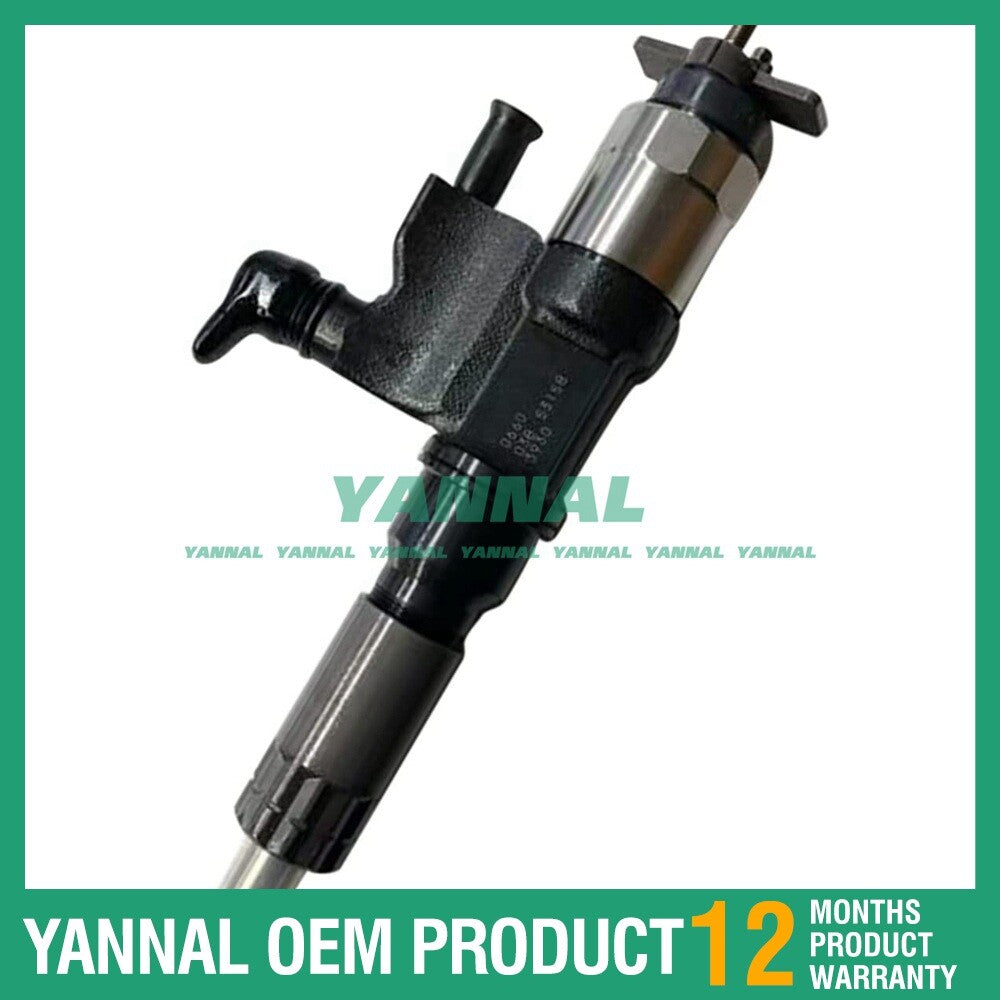 Common rail fuel injector 8-98243863-0 8982438630 suitable for Isuzu engine 4HK1 ZX250-5A-
