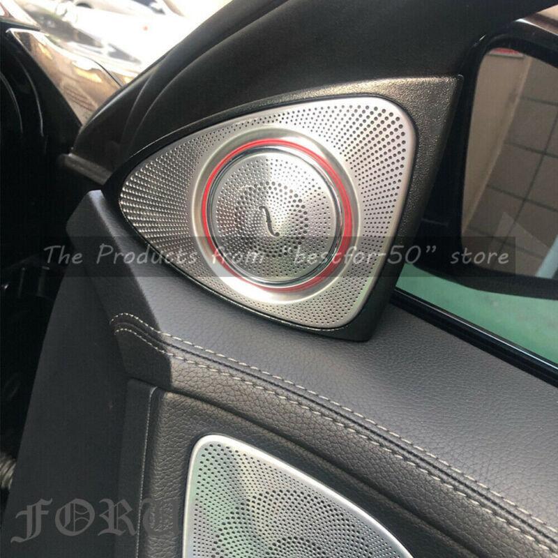 for Benz Car W222 S550 2x Rotating Speaker Lighting Interior Decoration LED