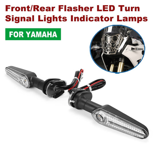 for Yamaha Tenere 700 Front/Rear Flasher LED Turn Signal Lights Indicator Lamps Q