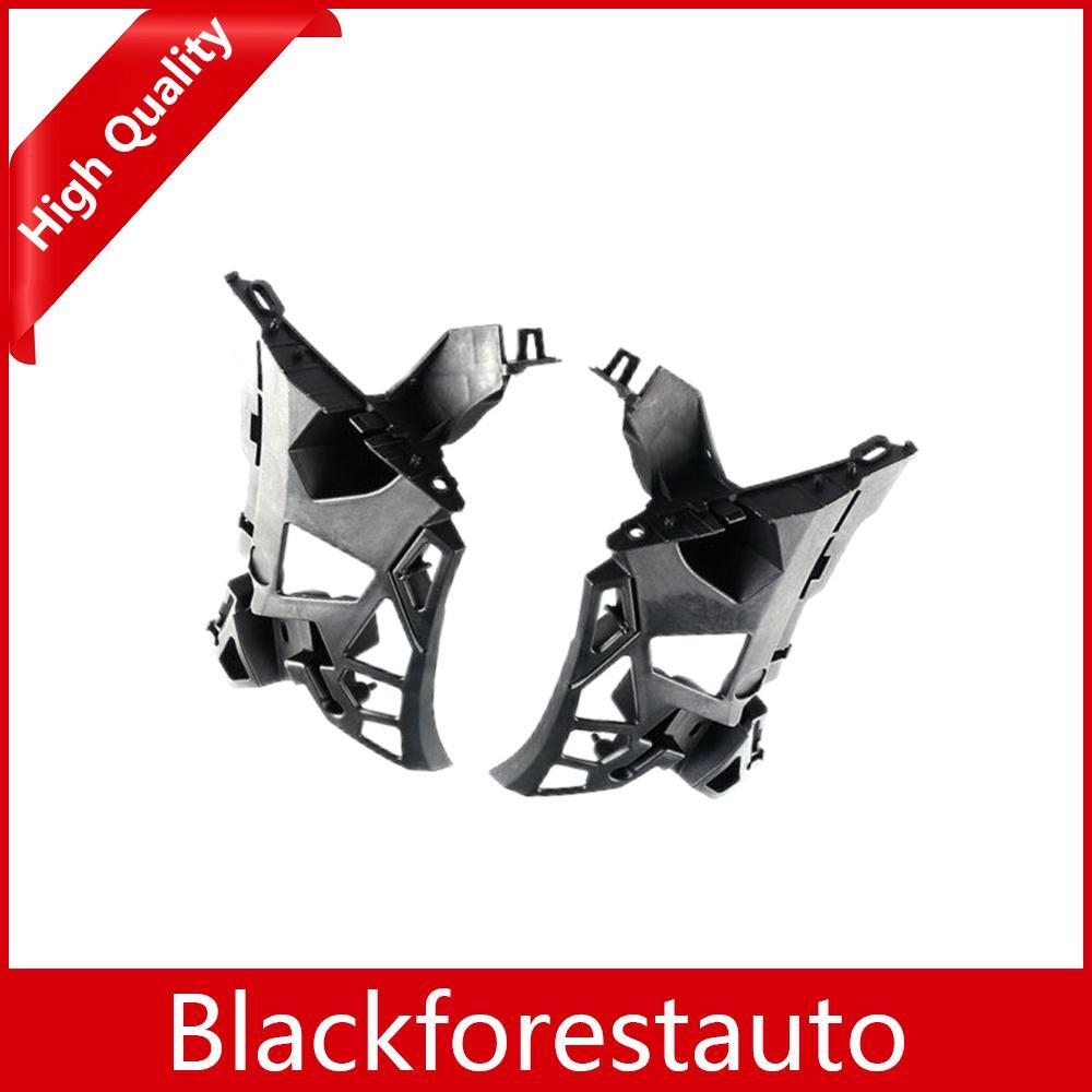 1 Pair Headlight Support Brackets Black for Mercedes W166 GLE-Class GLE350 LH+RH Q