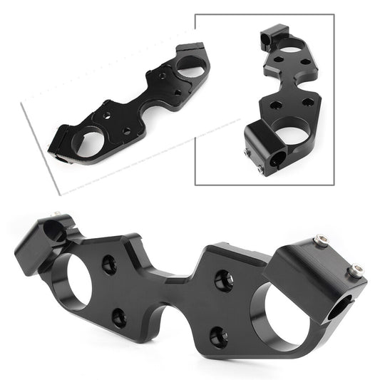 Upper Triple Tree Front End Upper Top Clamp fit for Suzuki Hayabusa 2008-2012 Black Q
