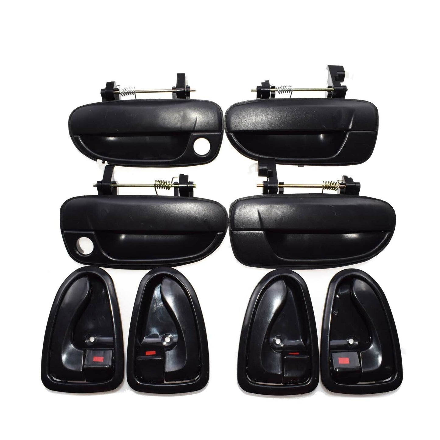 for Hyundai Accent 2000-06 8265025000 8Pcs Exterior Interior Front Rear Black