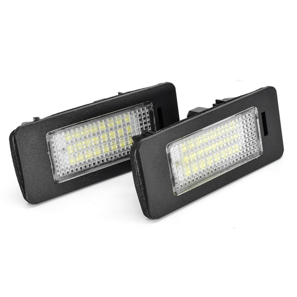 for BMW LICENSE NUMBER PLATE UPGRADE NO ERROR LIGHTS BULBS MODULES 24-LED CANBUS Q