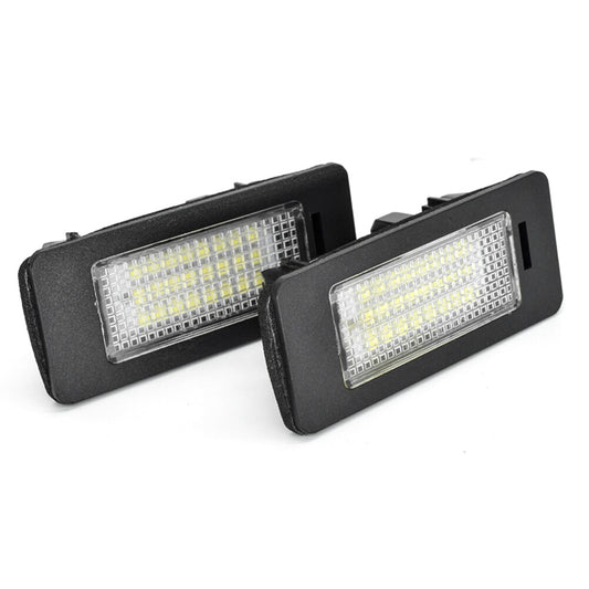 for BMW LICENSE NUMBER PLATE UPGRADE NO ERROR LIGHTS BULBS MODULES 24-LED CANBUS Q