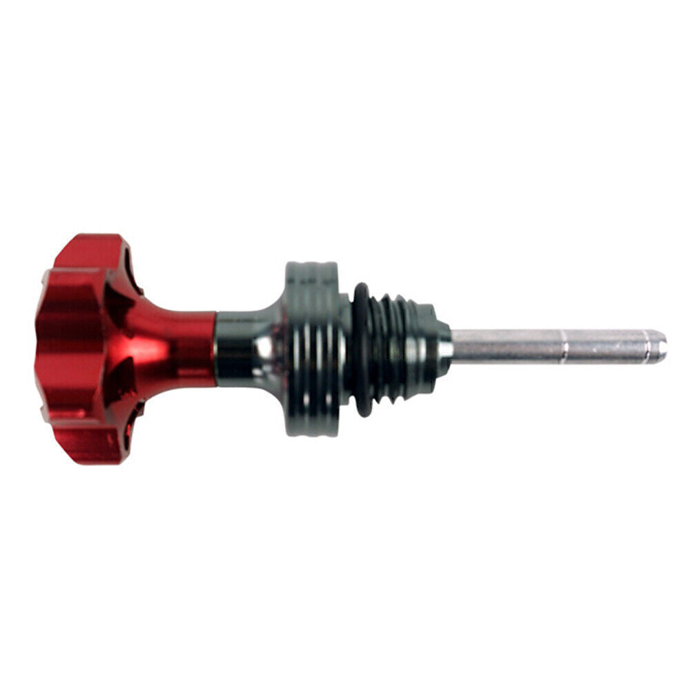 Motorcycle Aluminum Engine Oil Dipstick For 125CC Chinese ATV Pit Dirt Bike Red Q