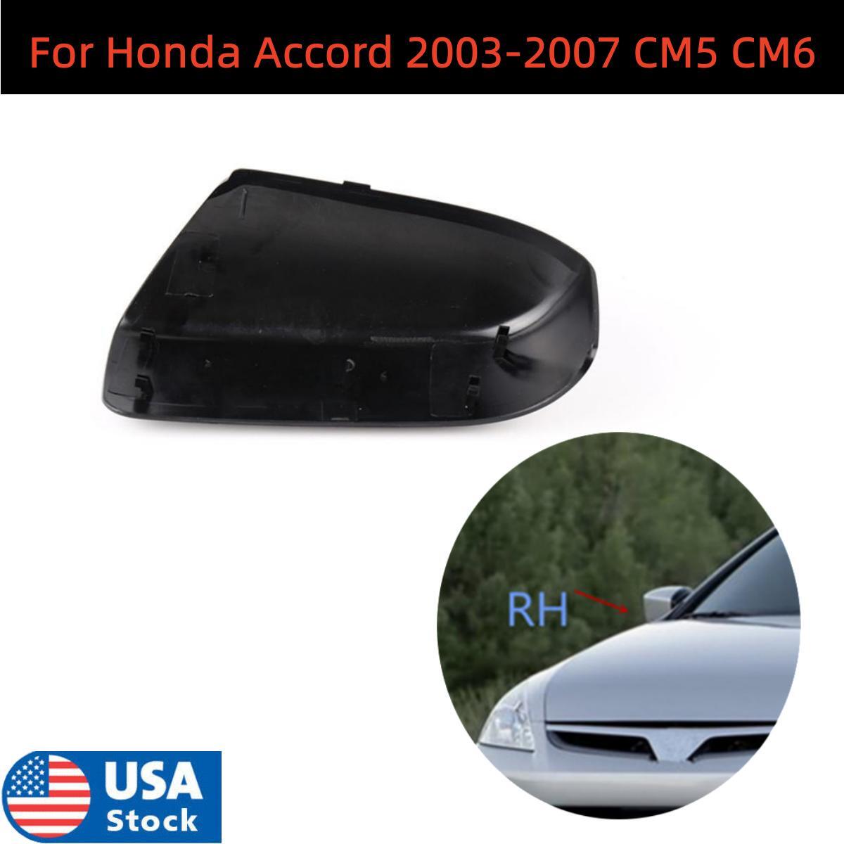 Right Side Rear View Mirror Shell Cover Cap for Honda for Accord 2003-2007 CM5 CM6