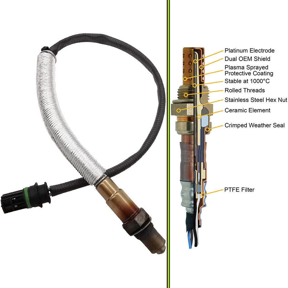 Downstream Oxygen Sensor for 2344876 for BMW 325xi 328xi 328i 750i 4.4L 11787545074