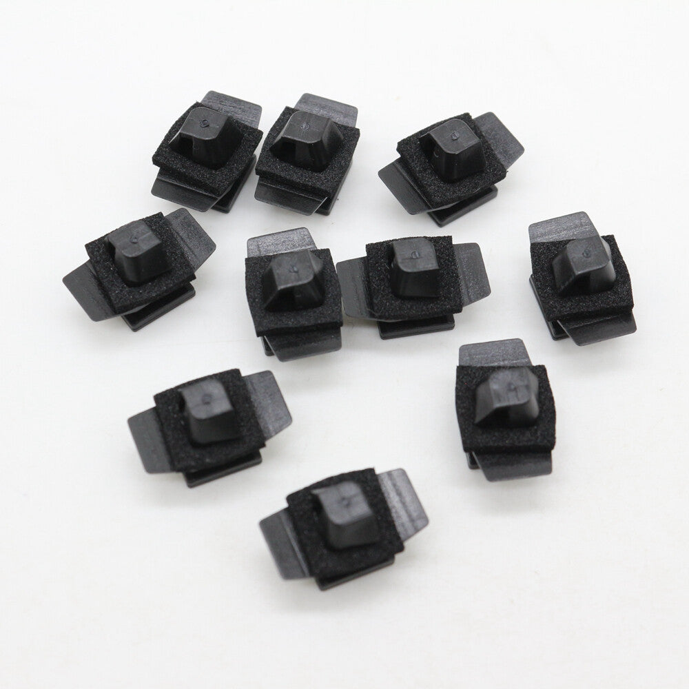 15-Piece Set of White Nylon Trunk Trim Panel Fixing Clips 51769148 for Fiat