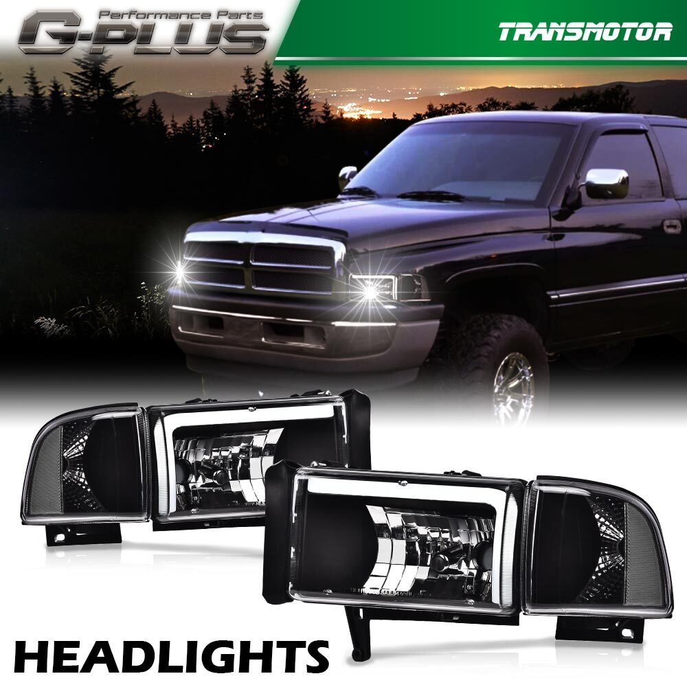 1994 - 2002 for Ram 1500 2500 3500 Black Mold LED DRL Tianshui- v