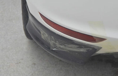 Real Carbon Fiber Rear Bumper Lip Chin Spoiler for Volkswagen for Golf MK6 2010-2013