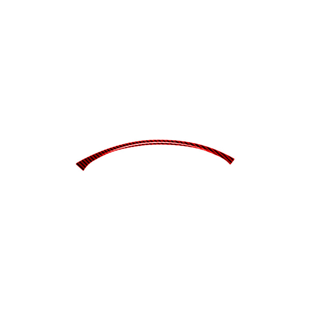 2Pcs Carbon Fiber Door Switch Frame Cover Trim for for Honda for Civic 1992-1995 2DR v