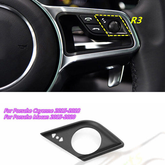 for Porsche for Cayenne Macan Multi-function Steering Wheel Button Cover- NO.R3