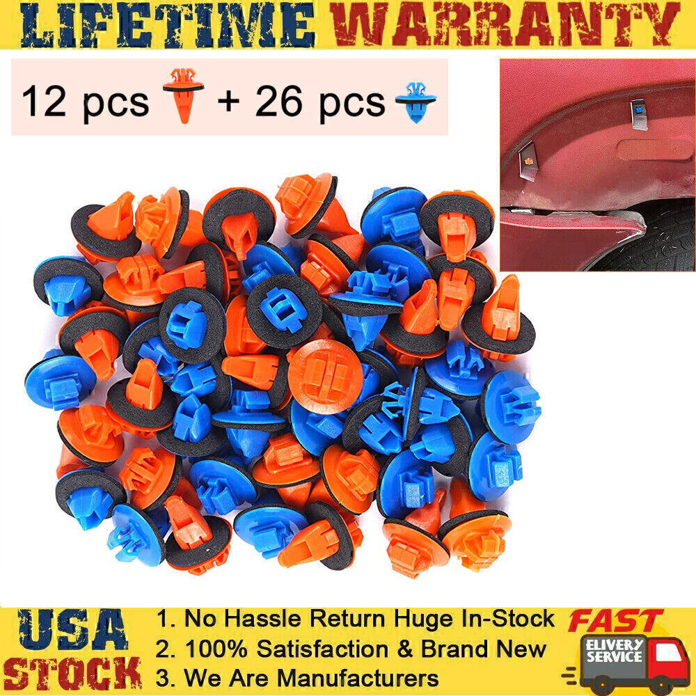 Fender Flare Retainer Clips Fits 2005-15 for Toyota Tacoma 75495-35010 75397-35010