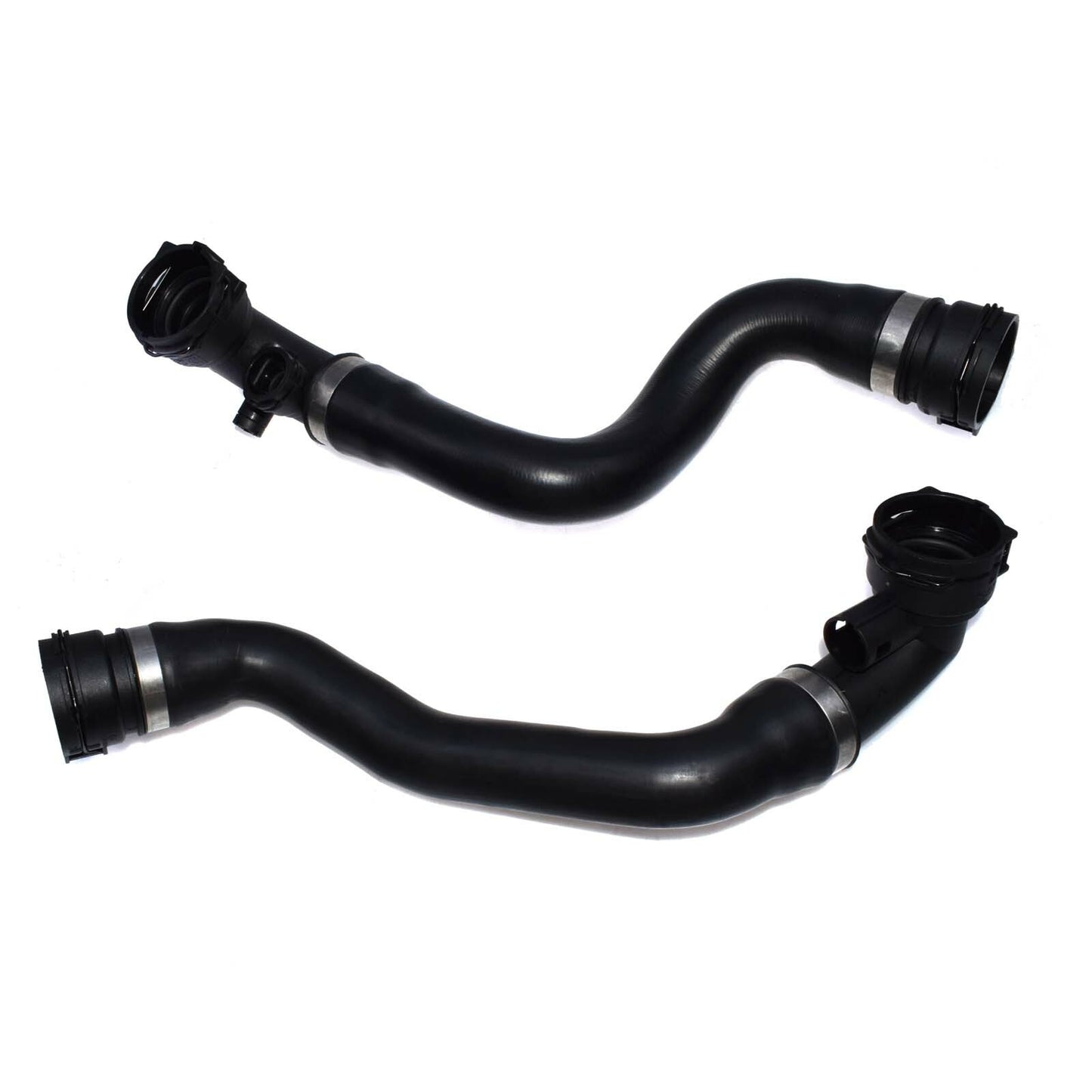 Upper + Lower Radiator Hose Kit for 2001-06 E53 X5 3.0L 11537508688- n