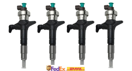 4X Fuel Injector 295050-0910 8-98159583-0 for Isuzu Engine 4JK1 4JJ1 D-Max