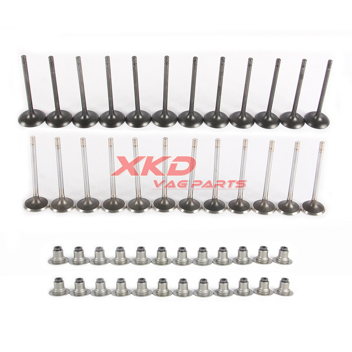 2.8L Intake and Exhaust Valves and Vapor Seal Kit for Chevrolet Equinox 10-12 LP1
