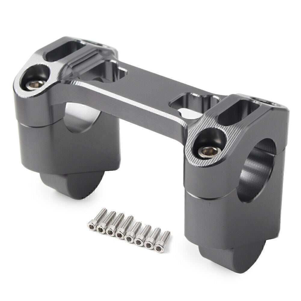 CNC Handlebar Riser Clip Adapterfor BMW R1200GS LC / Adventure 14-2020 Titanium