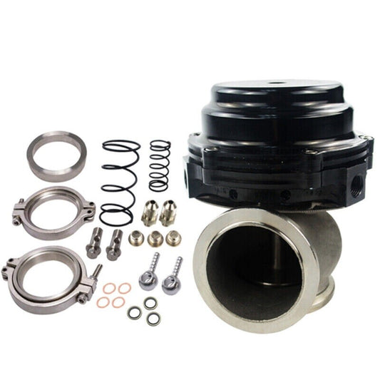 44mm Black Wastegate External Turbine with Dial, V-Band Flange Spring MV-R 14PSI