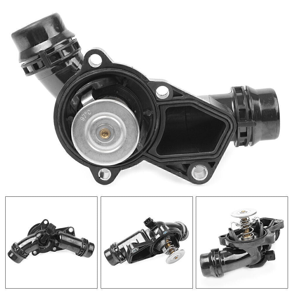 1x Thermostat Housing Engine Cooling Sensor Fit for BMW 325xi 330Ci X3 X5 Z4 330i Q