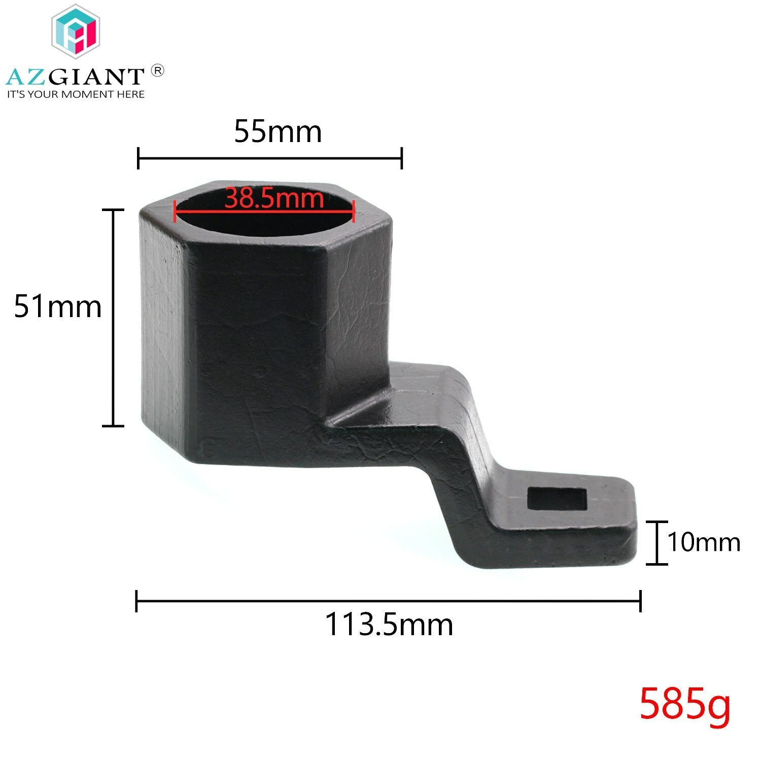 50mm hexagonal crankshaft crank retainer wrench socket damper pulley for Honda for Acura