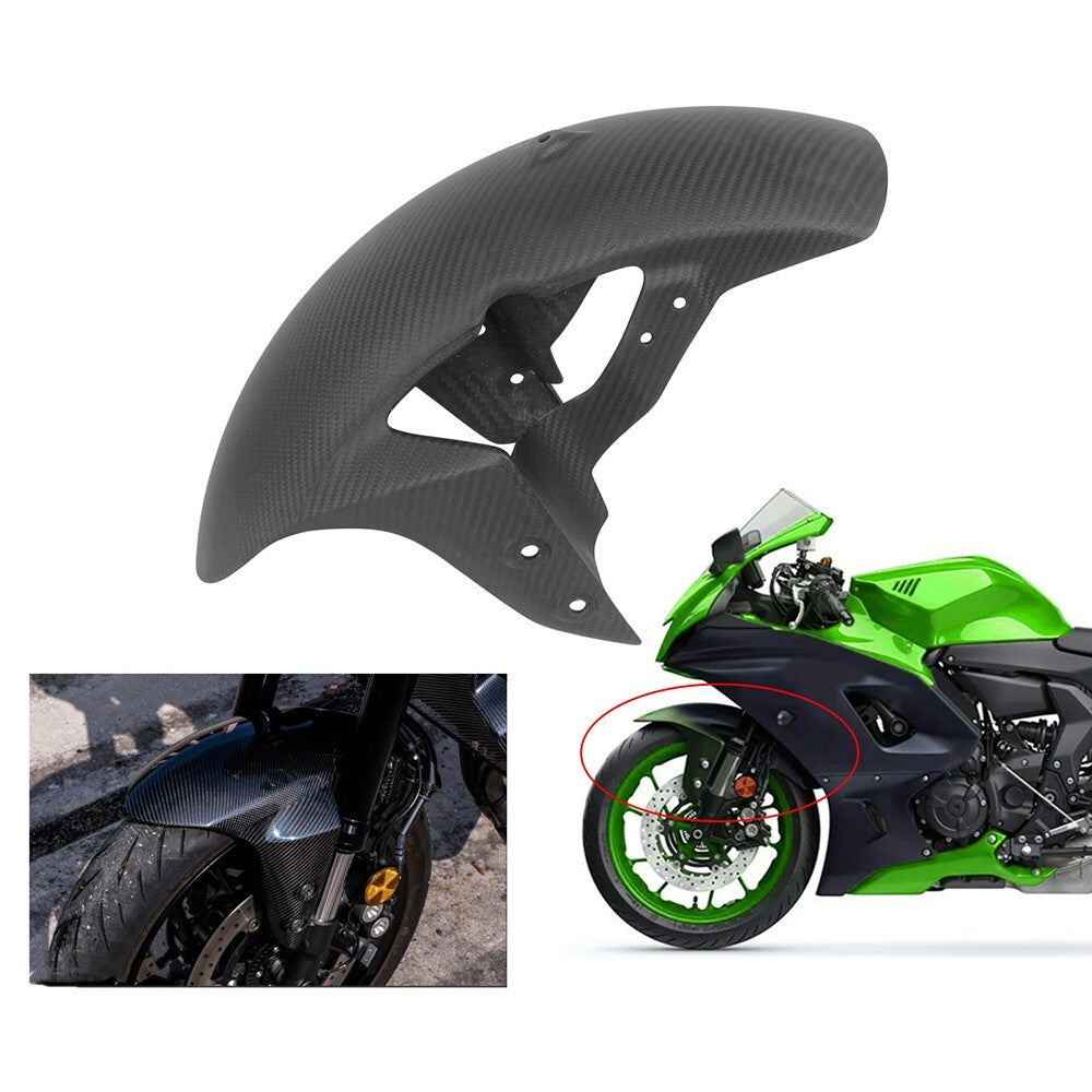 for Yamaha R7 Front Fender 100% Carbon Fiber Front Mud Cover - Matte Q