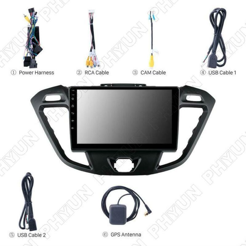 WiFi GPS navigation for Transit 2013 - 2018, Android 10.0 stereo radio player. n