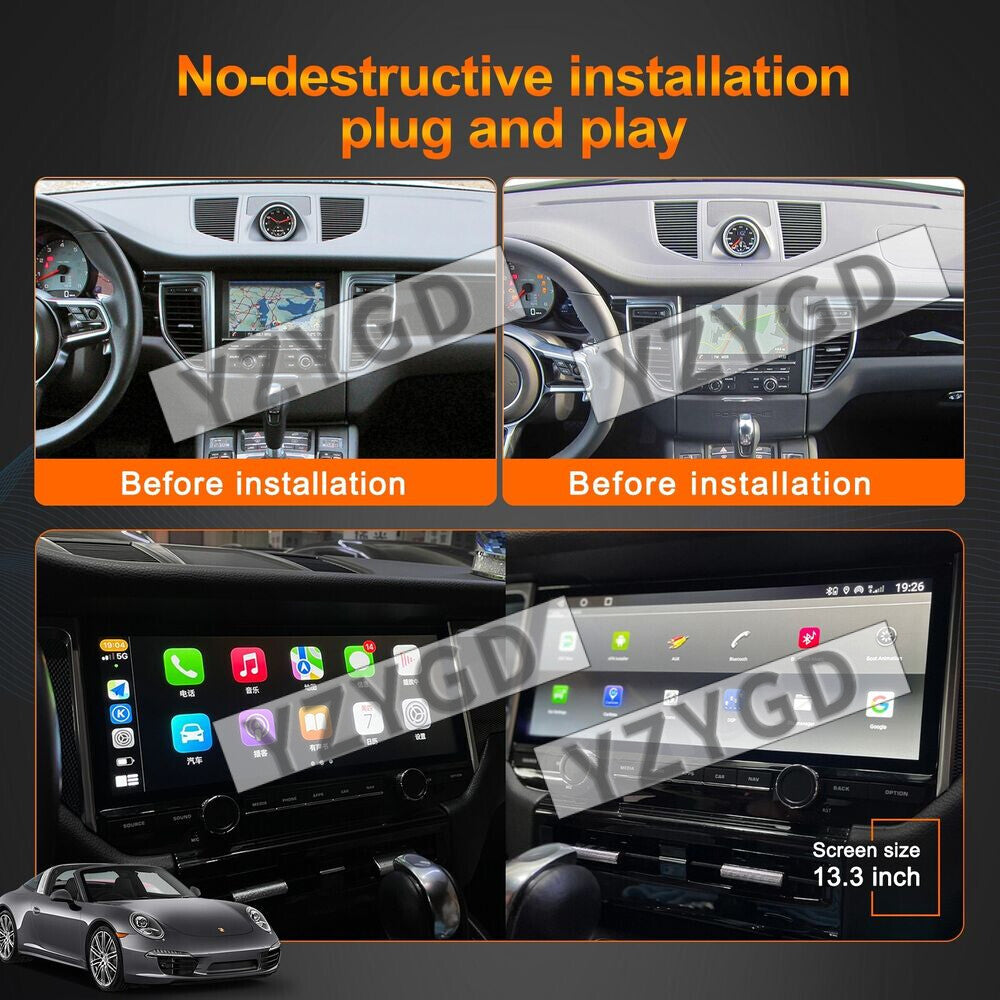 12.3for Porsche Macan 2011-2018 Android Car Radio Stereo Receiver 64G 2Din