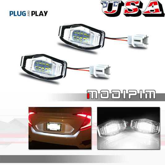 LED license plate bulbs suitable for Honda for Civic,Accord, Odyssey, for Acura TL, TSX, MDX, EA Q