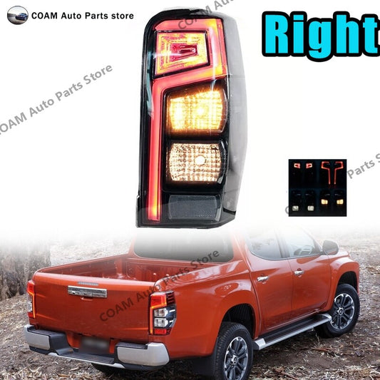 The right taillight and rear brake stop light are applicable to the for Mitsubishi L200 Triton 2019 and 2020 models.