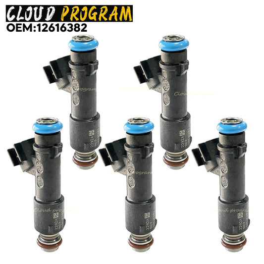 5-pack of fuel injectors for GMC for Canyon Colorado 2.9/3.7 12616382 v